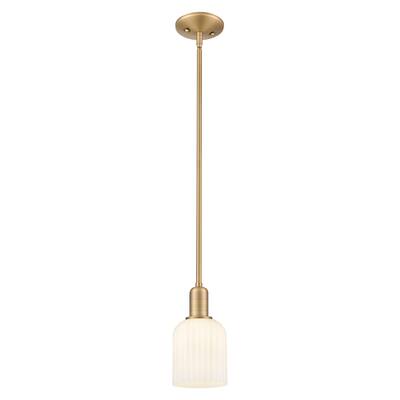 Innovations Lighting Downtown Urban - Bridal Veil - 1 Light 5" Stem Hung Mini Pendant