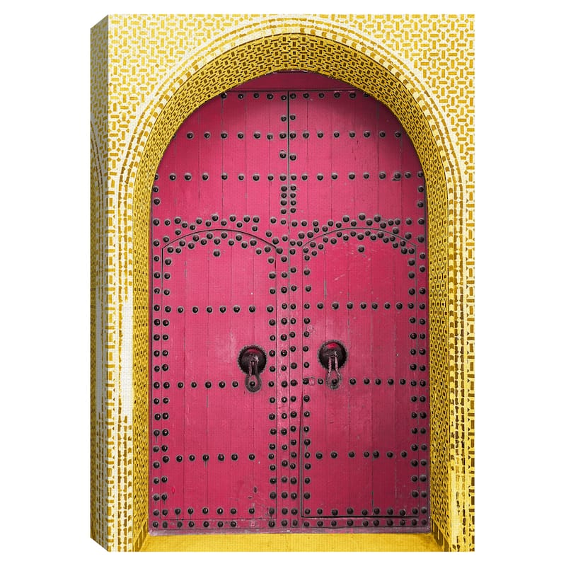 Global Entry III by Belle Maison Canvas Art Print