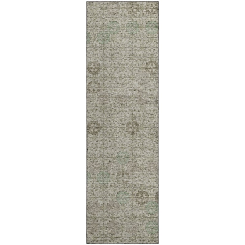 Premium Washable Super Soft Geo Mosaic Mayfield Rug
