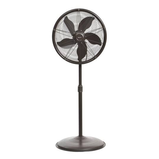 Newair 18" Outdoor Oscillating Misting Fan and Pedestal Fan Combination, 600 sq. ft.