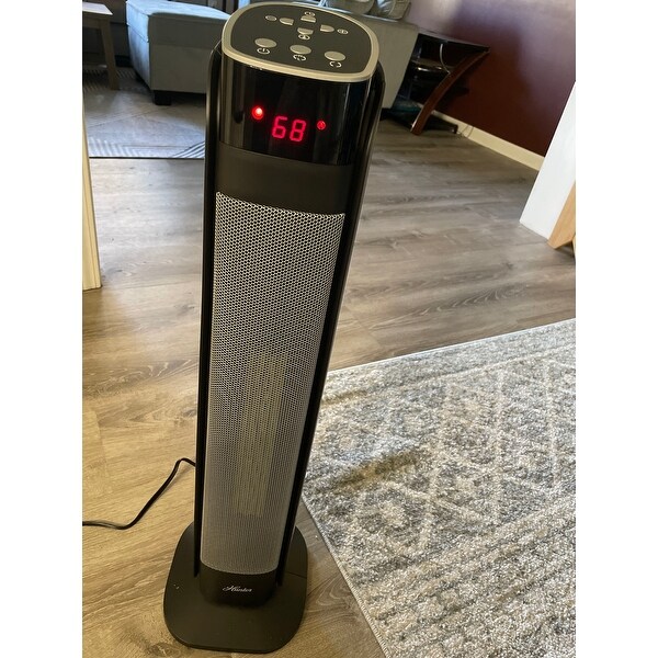 Hunter 30 Deluxe Digital Ceramic Tower Heater with Remote Control - On  Sale - Bed Bath u0026 Beyond - 34466310