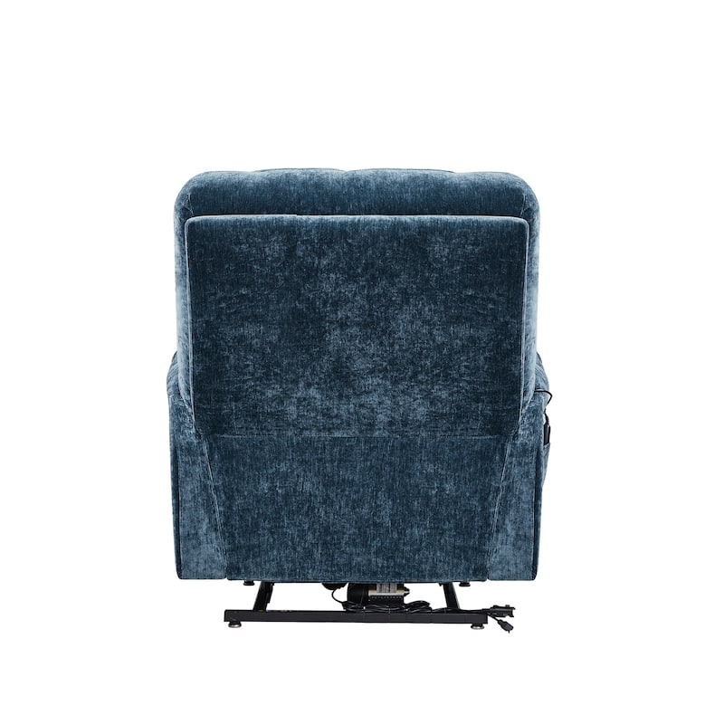 Christopher Knight Home Power Lift Recliner Chair for Elderly Infinite Position Lay Flat 180° with Heat Massage