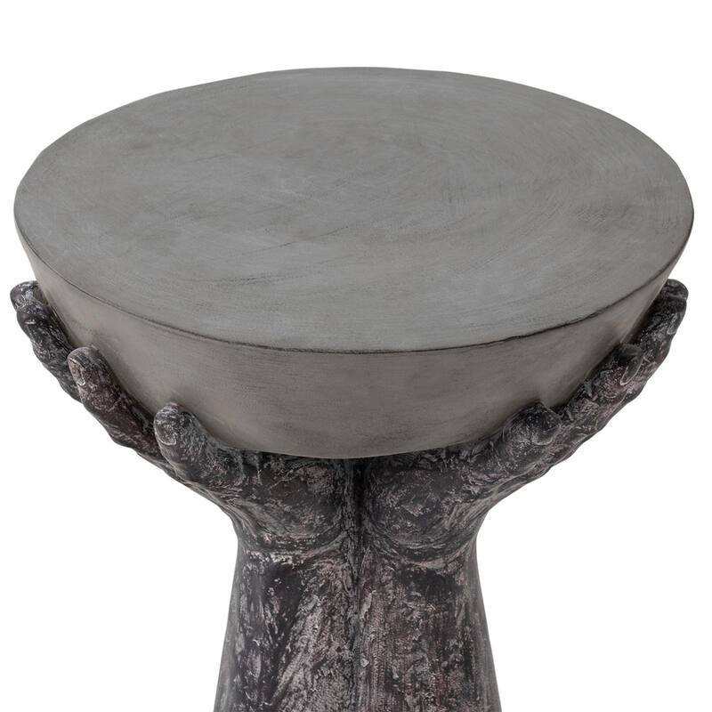 COSIEST 2-Piece Round 14' Outdoor Side Table
