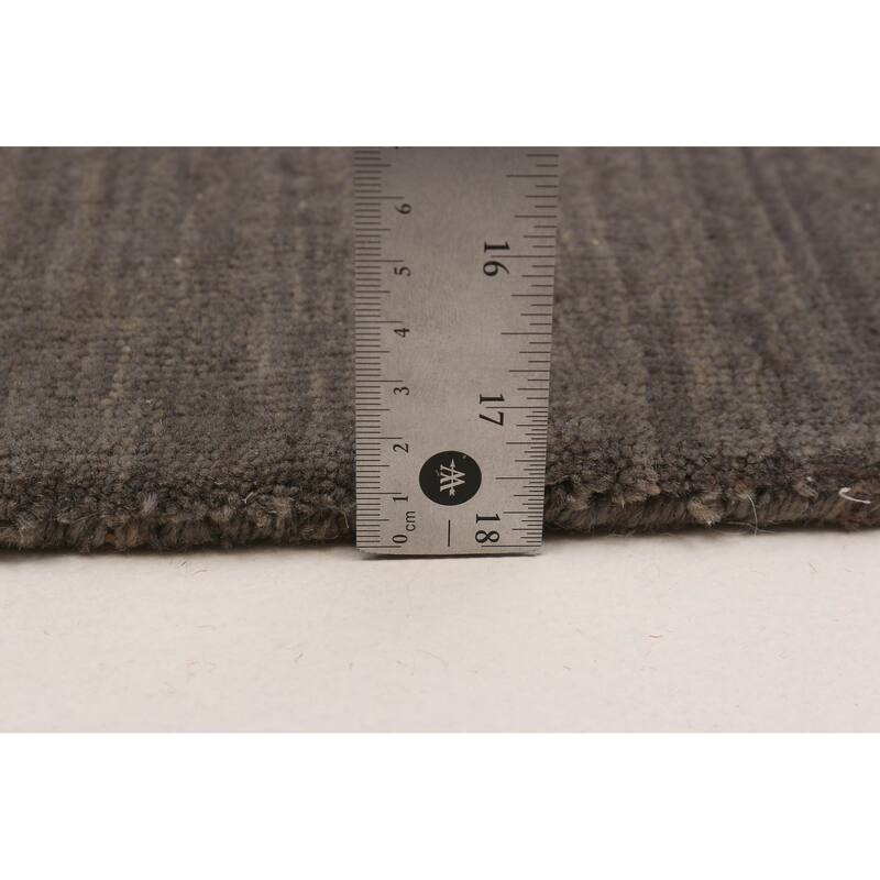 Kashkuli Gabbeh Grey Rug 3'9" x 5'10" - 3'9 x 5'10