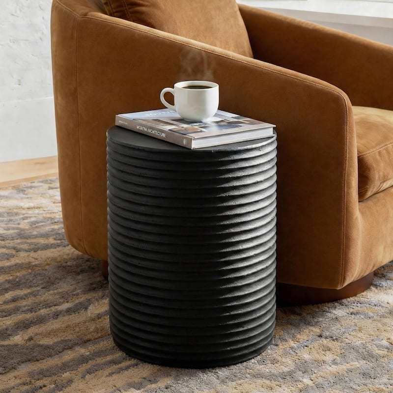 Modern Concrete Outdoor Side Table