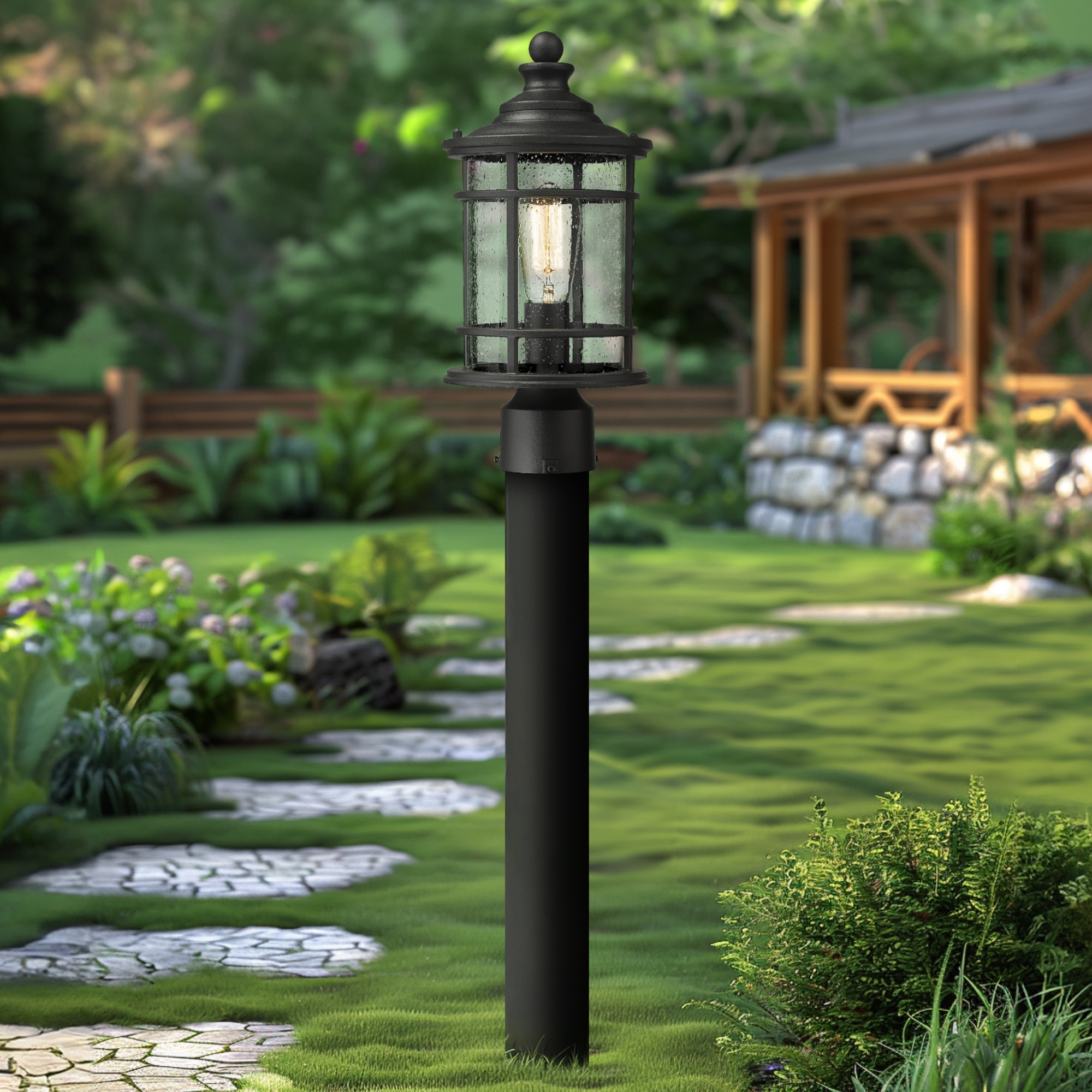 Mid Century Modern Modern Outdoor Pole Light Luxury Modern Outdoor
