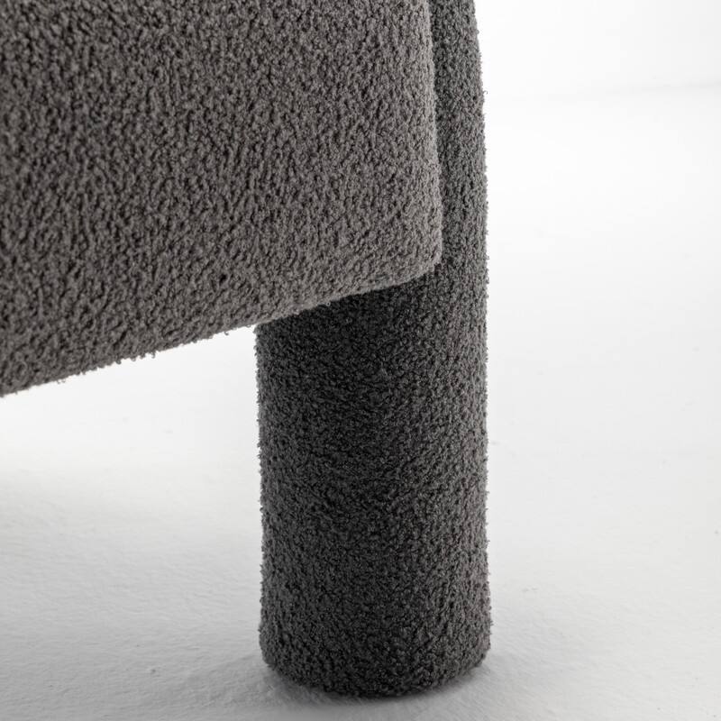 SEYNAR Modern Unique Design Upholstered Accent Chair for Living Room