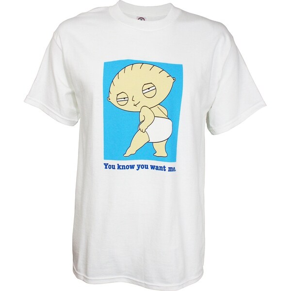 Shop Family Guy Stewie You Know You Want Me T Shirt Overstock