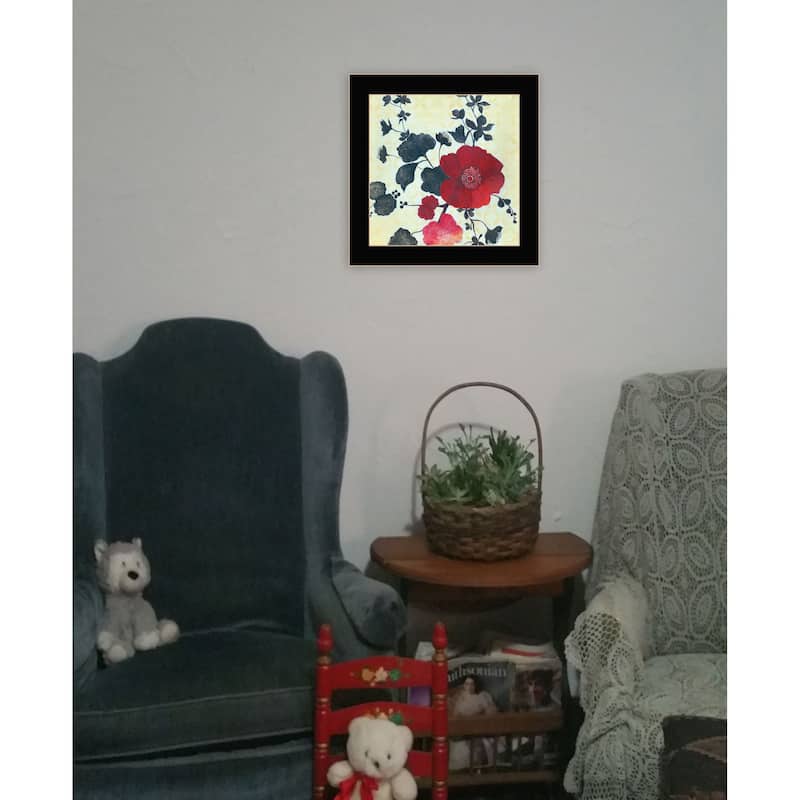 TrendyDecor4U "Japanese Blossoms II" Framed Print Wall Art