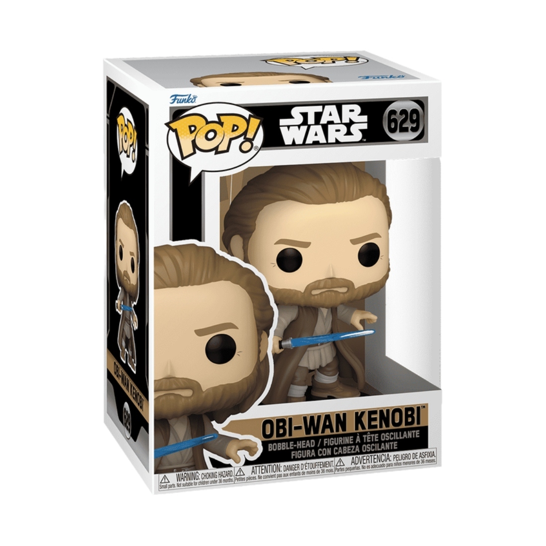 Funko Pop! Star Wars Bobble-Head Obi-Wan Kenobi #629 - On Sale