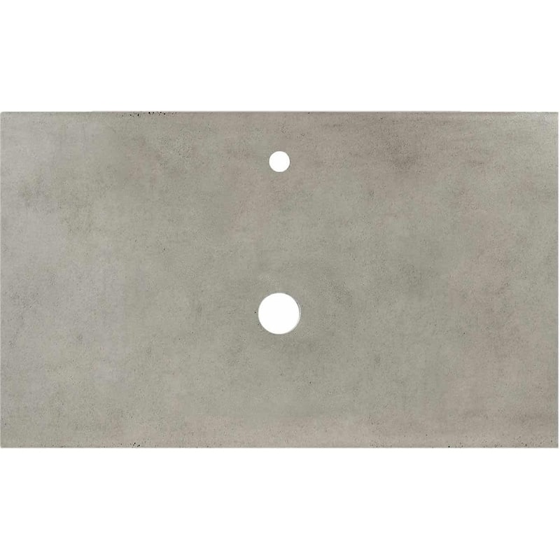 Native Trails VT36-V-NS-1 NativeStone 36" Stone Composite Vanity Top - Ash
