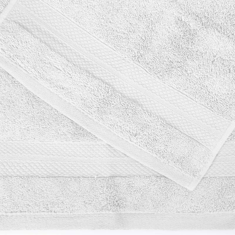 Turkish Cotton 12 Piece Solid Plush Heavyweight Towel Set by Superior