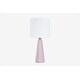 preview thumbnail 31 of 106, 16-in. Glass Lamp w/ Brushed Nickel Accents and Drum Shade