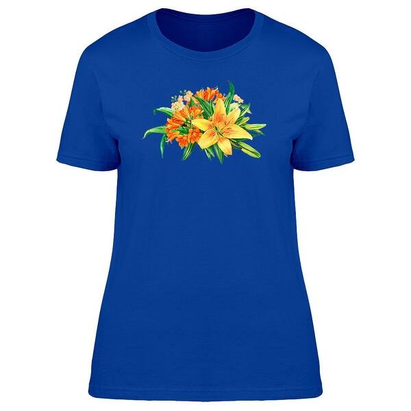 Shop Yellow Lily With Plants Wedding Tee Women S Image By Shutterstock On Sale Free Shipping On Orders Over 45 Overstock 27957175