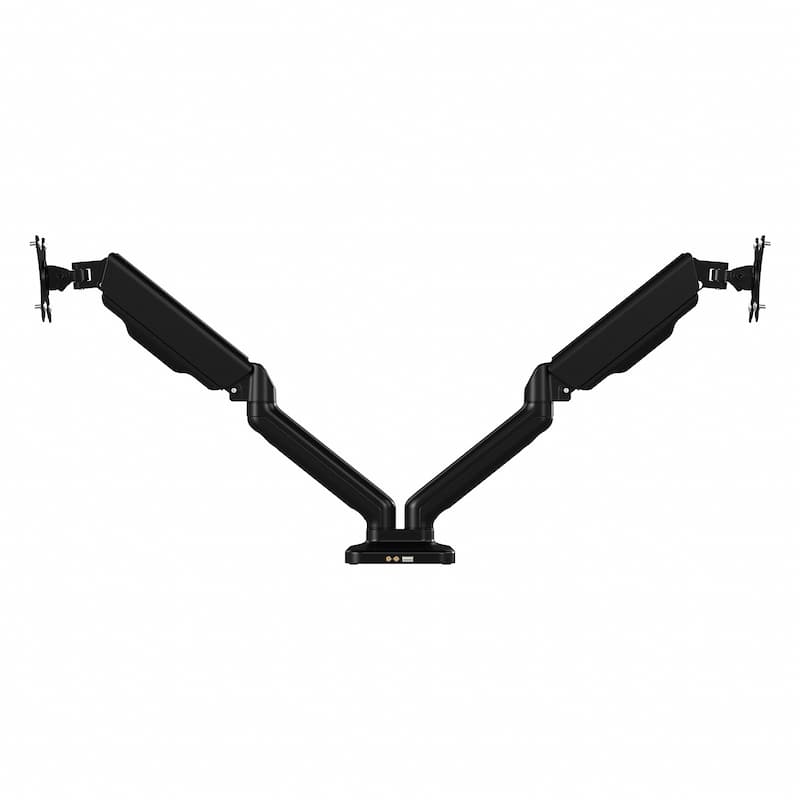 Adjustable Dual Monitor Arm with USB Port by Bush Business Furniture