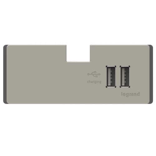 Legrand APUSB3TM4 Adorne Under Cabinet USB Outlet Module
