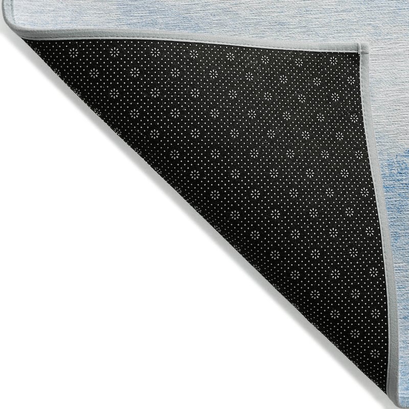 Machine Washable Indoor/ Outdoor Chantille Contemporary Geo Rug