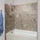 preview thumbnail 19 of 35, Palisade 25.6 in. x 14.8 in. Tile Shower and Tub Surround Kit