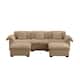Option Tan+3 Seat+2 Ottoman