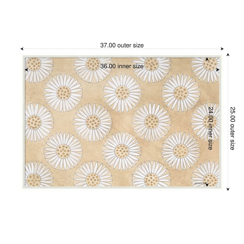 Amanti Art Framed Fabric Pinboard Roundabout V by Kathrine Lovell Printed Bulletin Board - Board Size 36 x 24