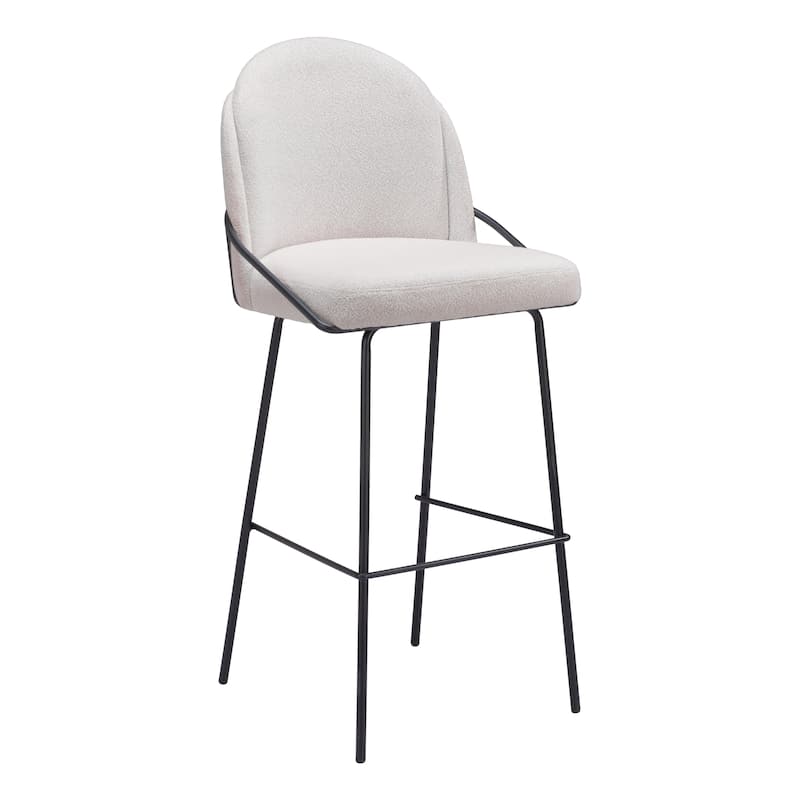 Jambi Barstool Ivory - Ivory