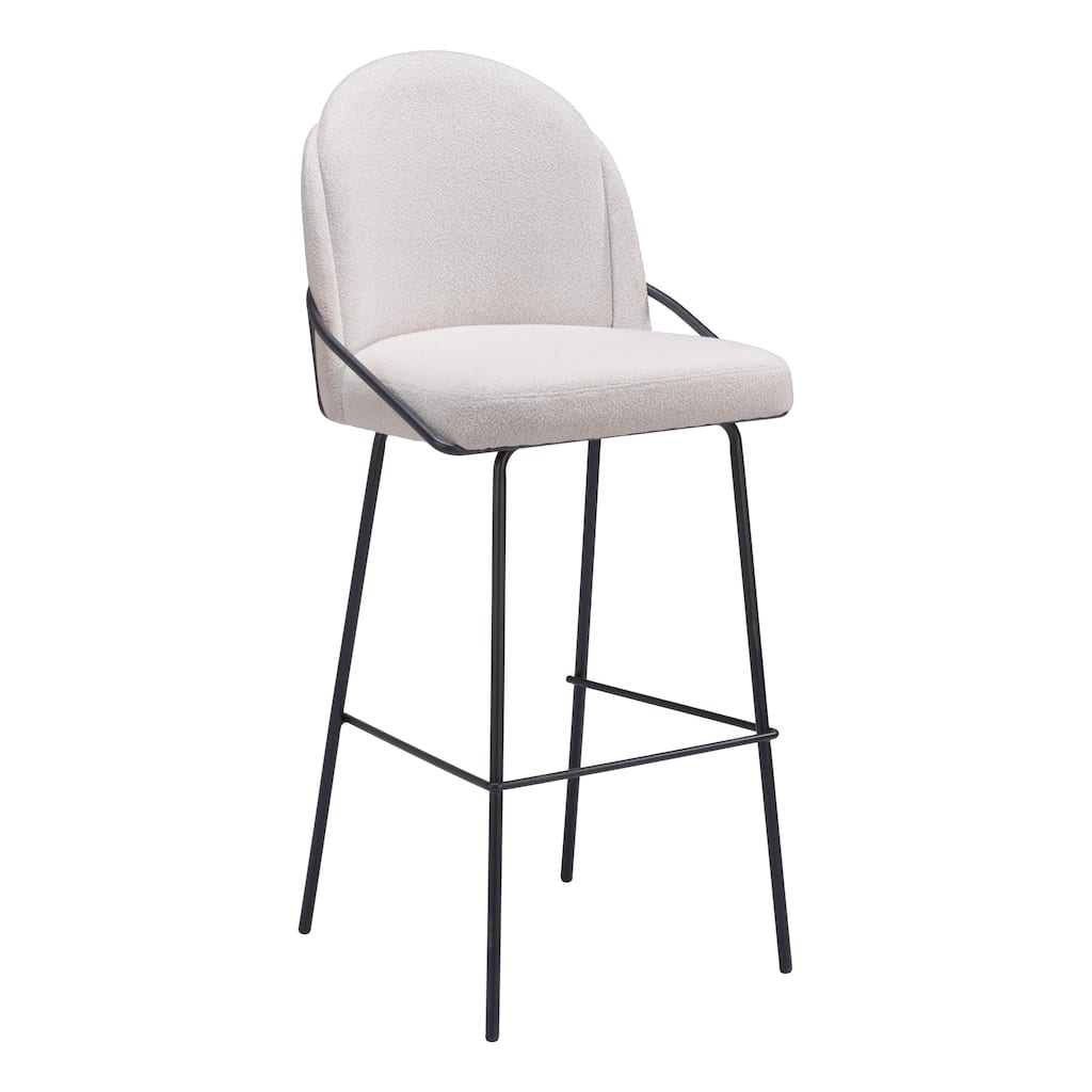 Jambi Barstool Ivory