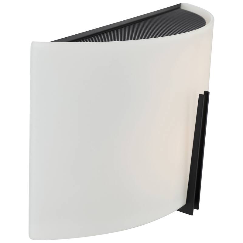 Prong Wide LED Wall Sconce - Matte Black