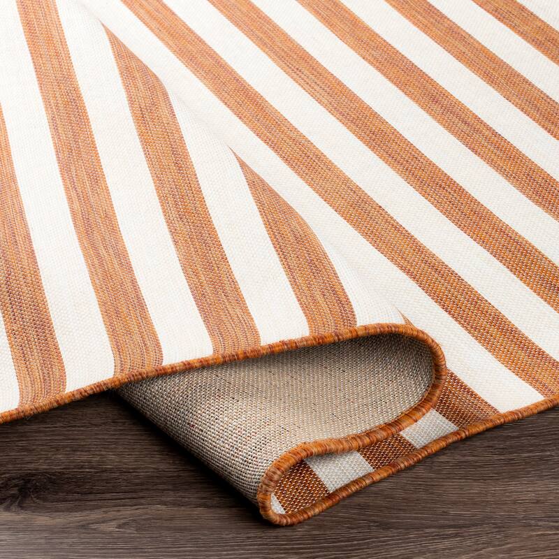 Artistic Weavers Kermie Indoor / Outdoor Striped Area Rug