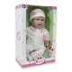 preview thumbnail 3 of 4, JC Toys La Baby Soft 16" Baby Doll, Pink with Pacifier, Caucasian