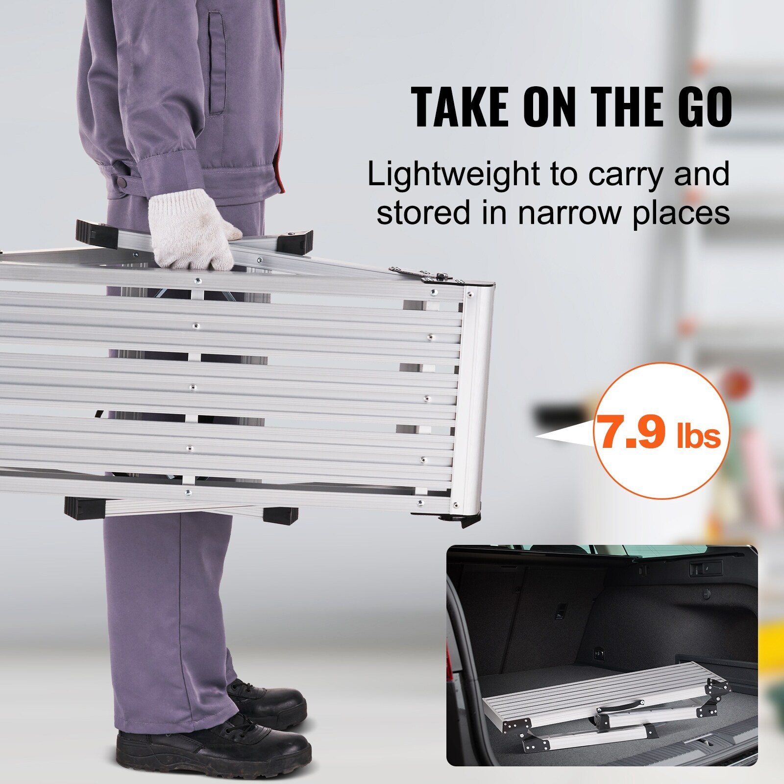 Foldable work store platform