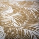 preview thumbnail 4 of 9, Rizzy Home Tropical Leaf Cotton Fitted Cribsheet - 28" X 52" Gold