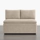 preview thumbnail 18 of 58, Spruce & Spring Modern 74" L-Shaped Dining Bench with Storage, Corner Breakfast Nook Banquette Bench