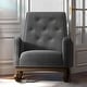 preview thumbnail 2 of 2, Westbrock Mid Century Modern Glider Rocking Chair for Nursery