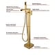 preview thumbnail 11 of 16, PROOX Waterfall bath Tub Filler with Hand Shower Faucet