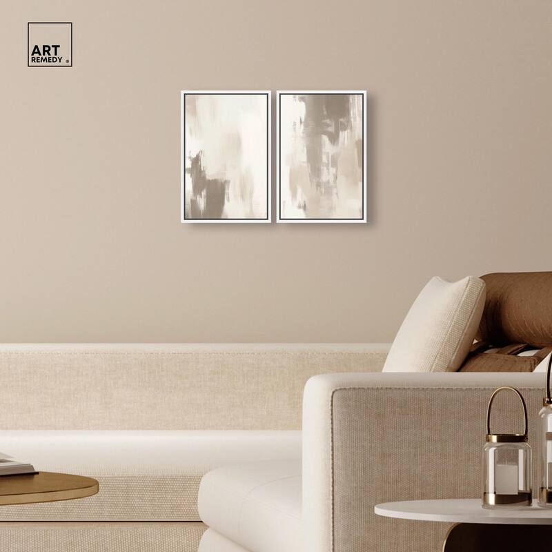 Winter Mist I Canvas Set of 2 by Art Remedy