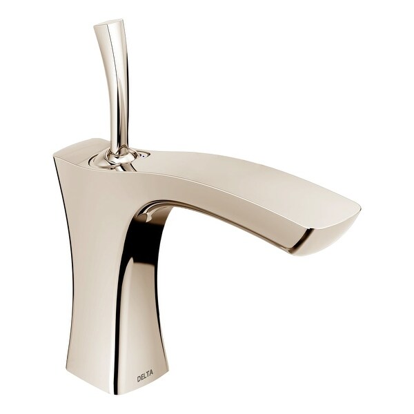 Shop Delta 552lf Lpu Tesla Single Hole Bathroom Faucet With