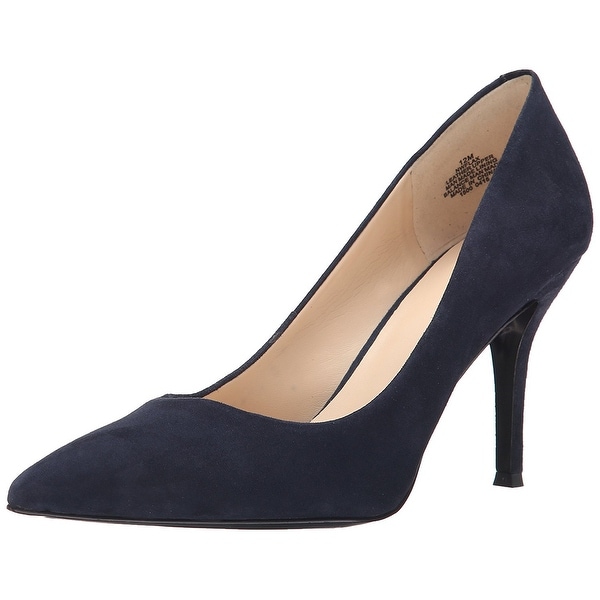 Nine West Womens FLAX Suede Pointed Toe Classic Pumps