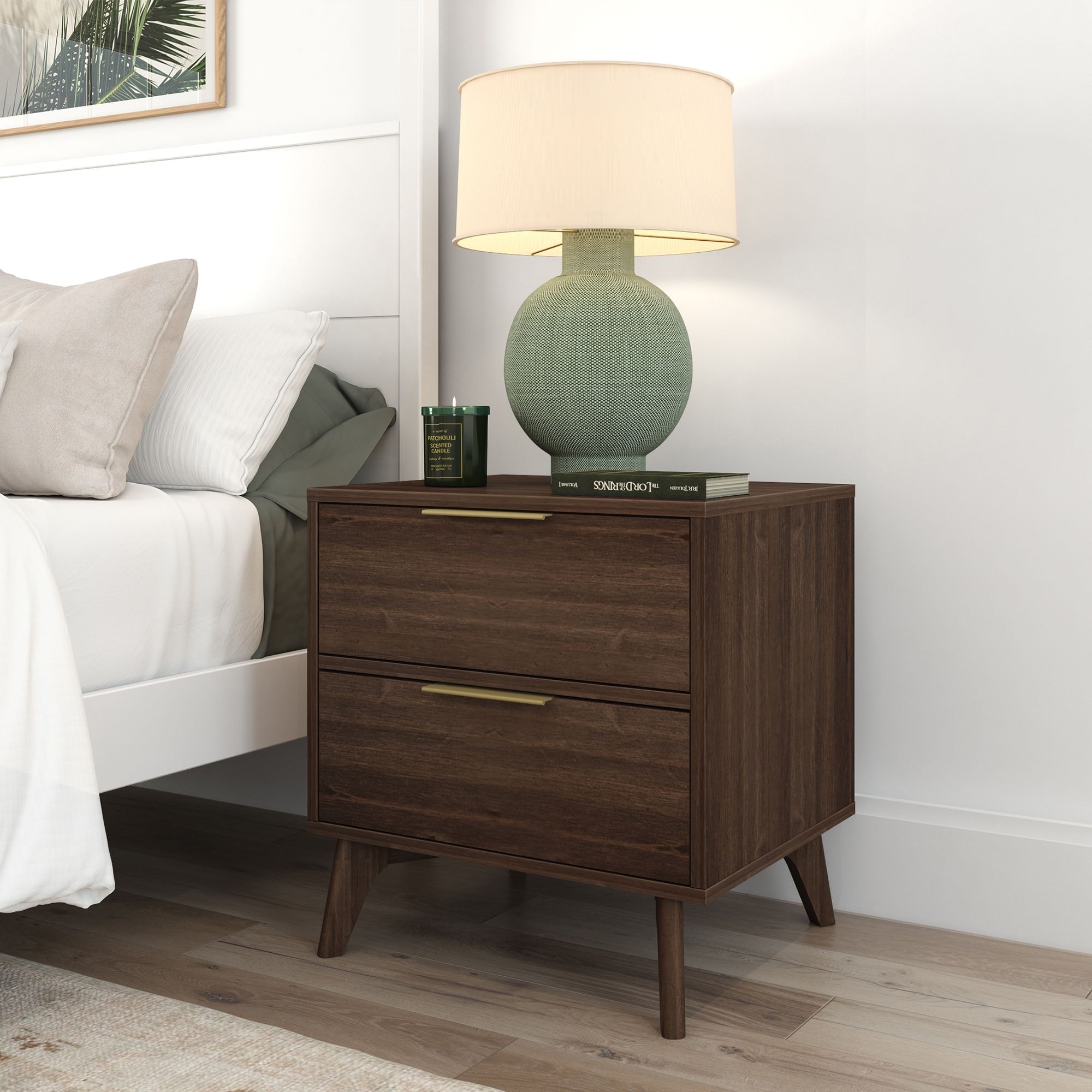 Haven 2-Drawer Solid Wood Nightstand