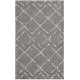 preview thumbnail 57 of 154, SAFAVIEH Arizona Shag Nevada 1.2-inch Thick Rug 2'3" x 4' - Grey/Ivory