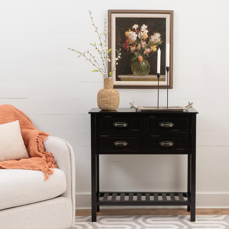 Crestway Antique Solid Wood Entryway Console Table