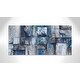 preview thumbnail 2 of 9, Patchwork Abstract III 24 x 48
