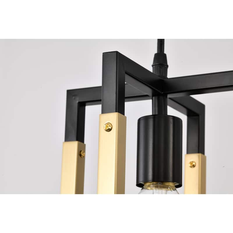 Amor 8 Inch Modern Gold Finish Single Light Pendant