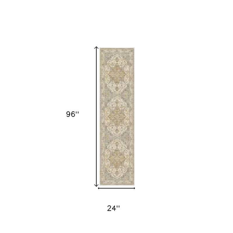 HomeRoots Oriental Traditional Rectangle Area Rug