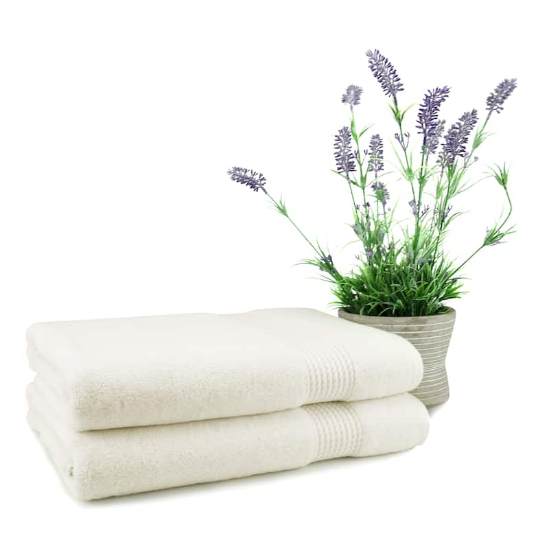 East'N Blue Lara Turkish Cotton Bath Towel (Pack of 2)