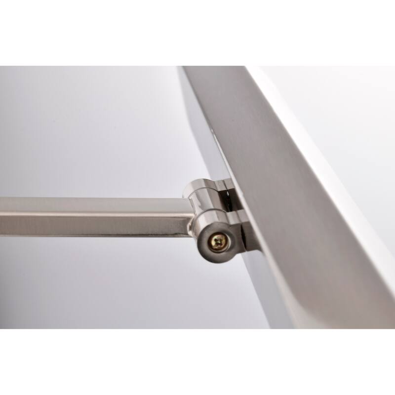 Mila 1 Foot LED Picture Light 3 CCT Selectable Brushed Nickel Finish Acrylic Lens - Brushed Nickel
