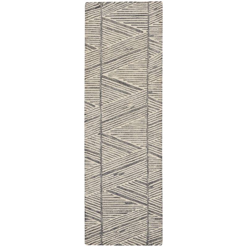 Nourison Vail Textured Rustic Farmhouse Area Rug