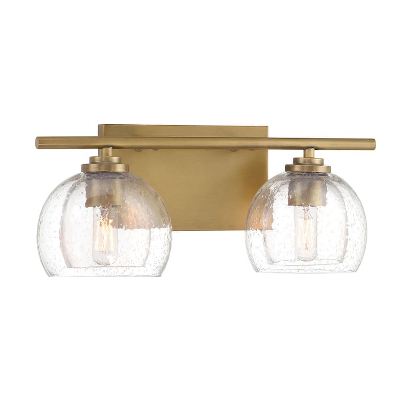 Minka Lavery 2722 Glint 2 Light 16" Wide Bathroom Vanity Light with