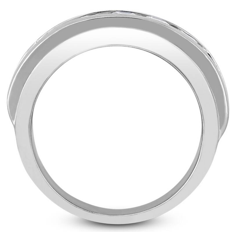 Men's 1 3/4 Ct T.W. Diamond Ring 10k White Gold