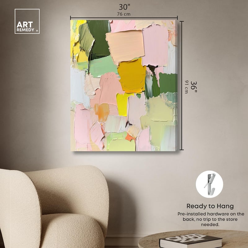 Vibrant Vista I Canvas by Art Remedy, Gallery Wrapped