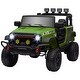 preview thumbnail 11 of 15, Dual Motor 12V Battery Powered Ride-On Car for Kids, 3 Speeds, Bluetooth, Music, Horn, Parents Remote Control and LED Lights